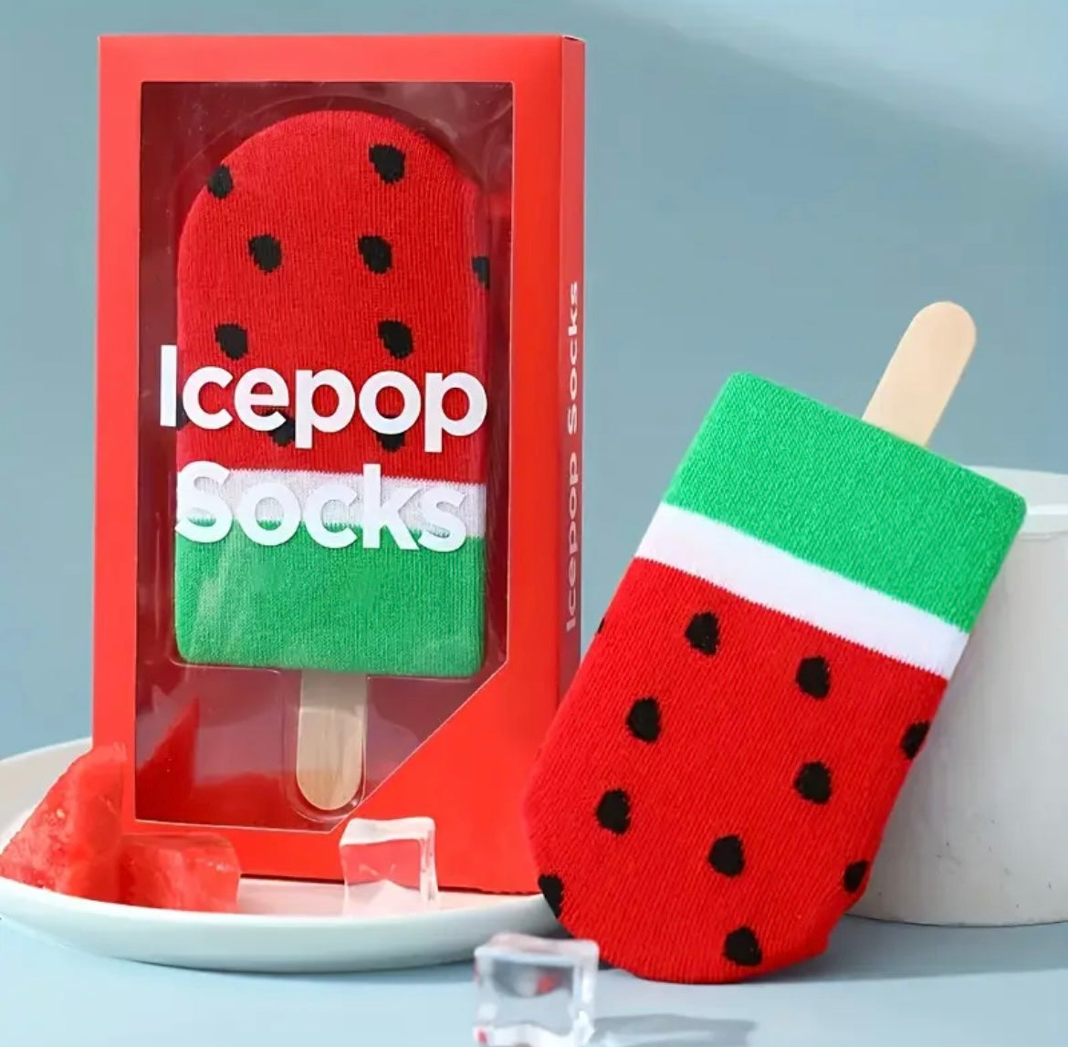 Icepop Watermelon socks
