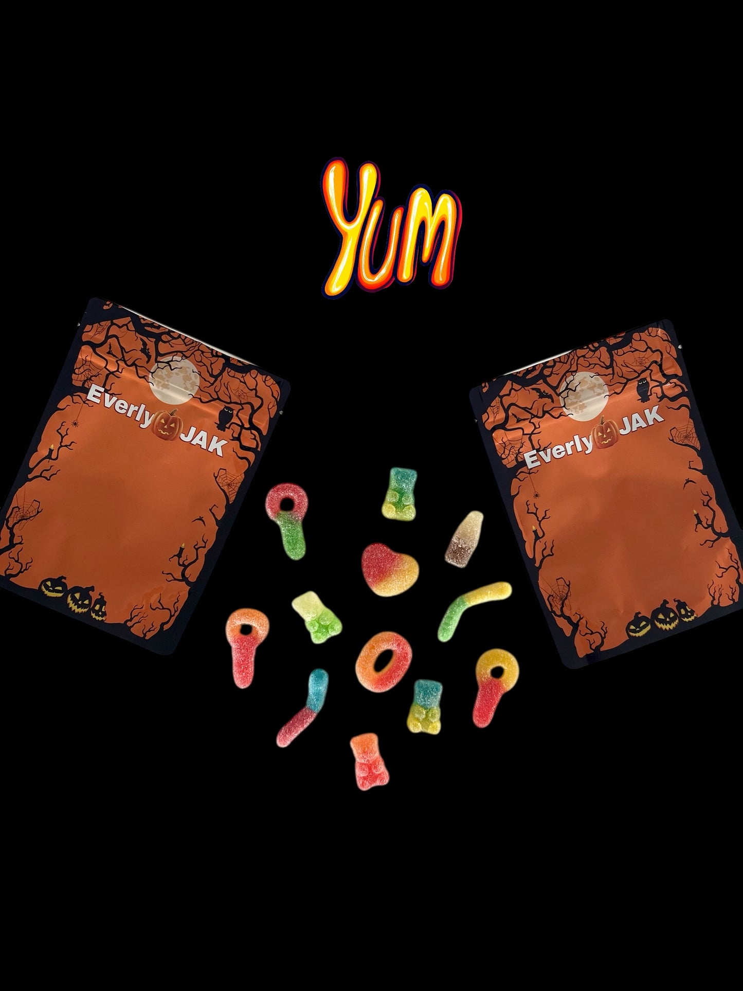 Halloween Sour Candy Mix