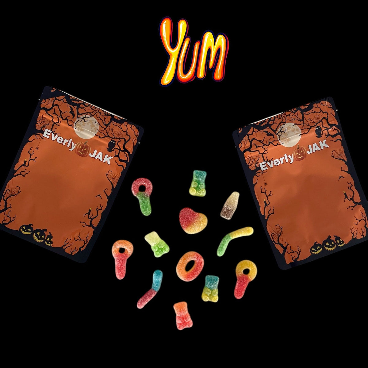 Halloween Sour Candy Mix