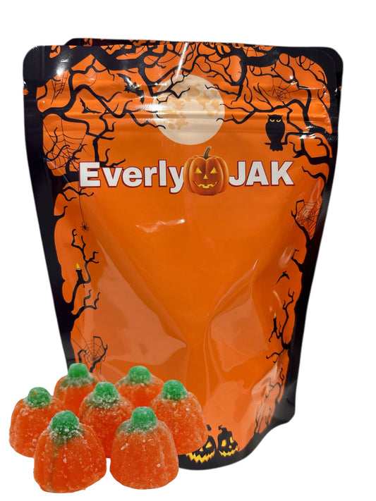 Halloween Fizzy Jelly Pumpkins