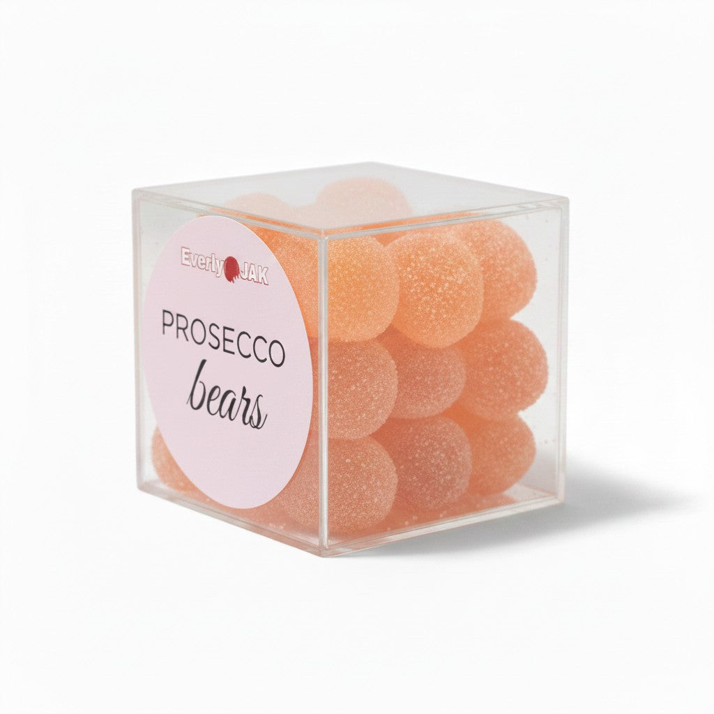 Sour Prosecco Gummi Bears - non alcoholic