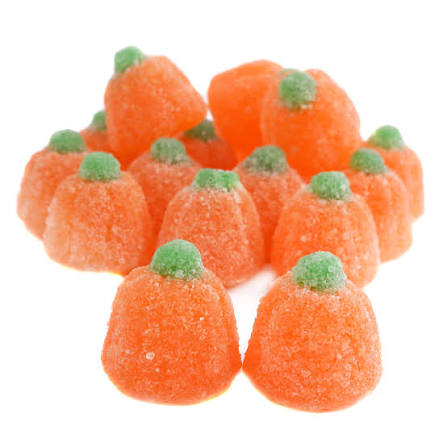 Jelly Sour Pumpkin Candy Cube