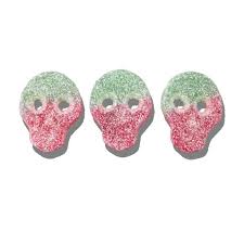 Fizzy Watermelon Skull Cube