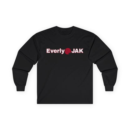 Unisex Long Sleeve Tee - EverlyJAK Design for Casual Comfort
