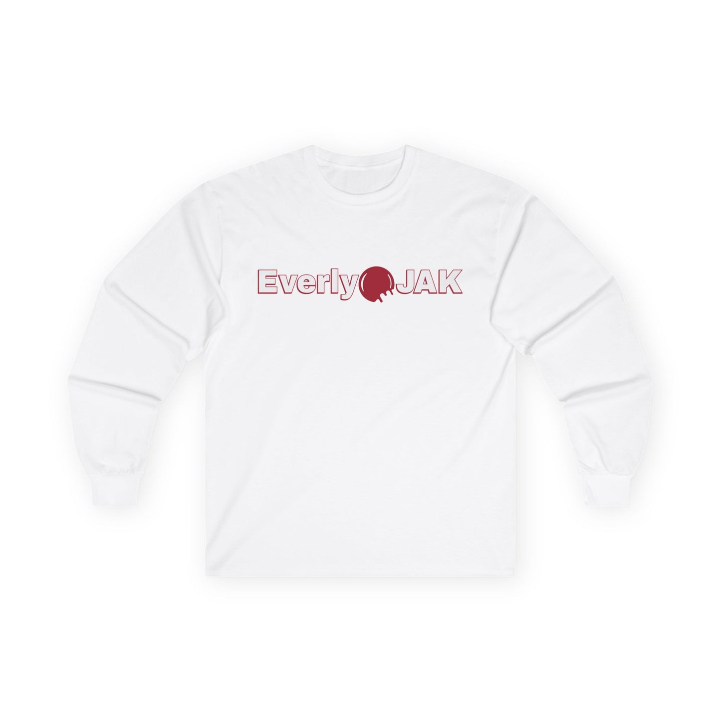 Unisex Long Sleeve Tee - EverlyJAK Design for Casual Comfort