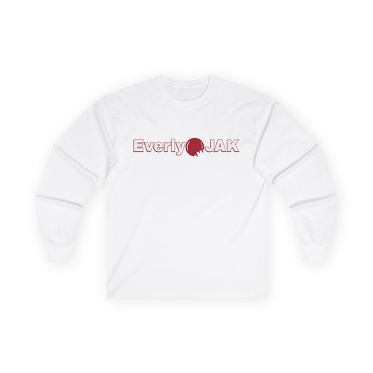 Unisex Long Sleeve Tee - EverlyJAK Design for Casual Comfort