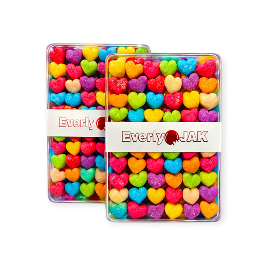 Fruity Pastel Hearts - medium