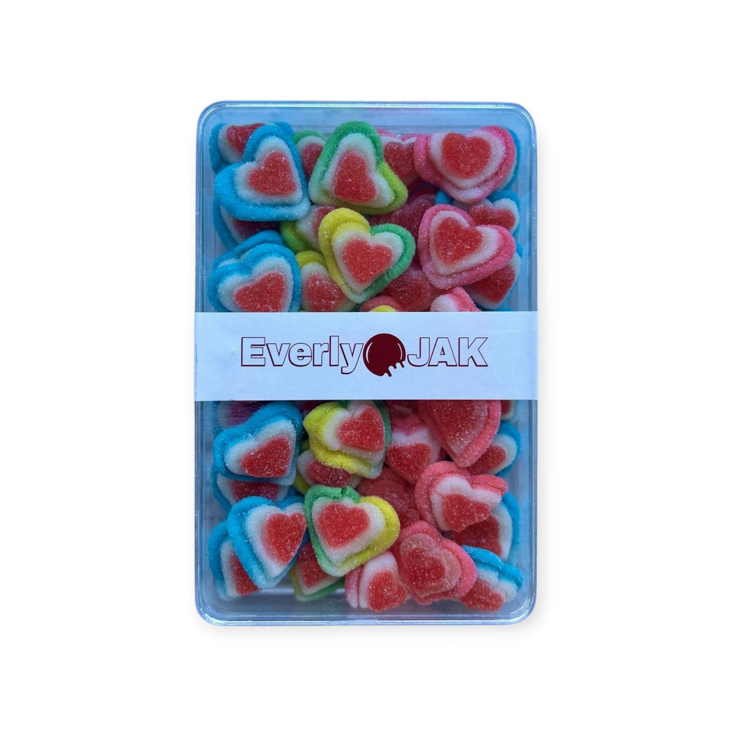 Triple Love Heart Candy