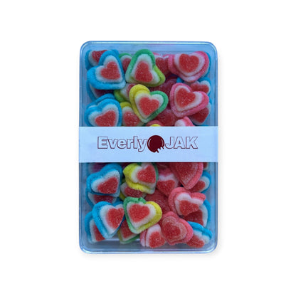 Triple Love Heart Candy