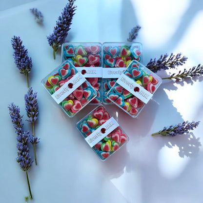 Triple Love Heart Candy