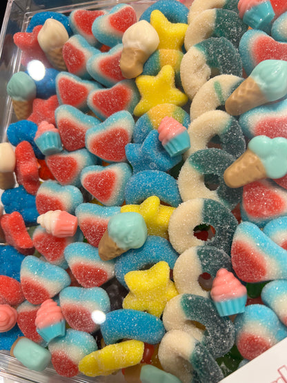 Blue Crush Candy Board