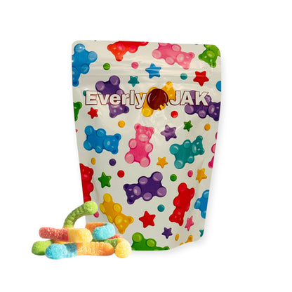 Sour Mini Neon Worms