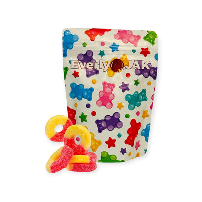 Peach Rings Gummy Candy Bag