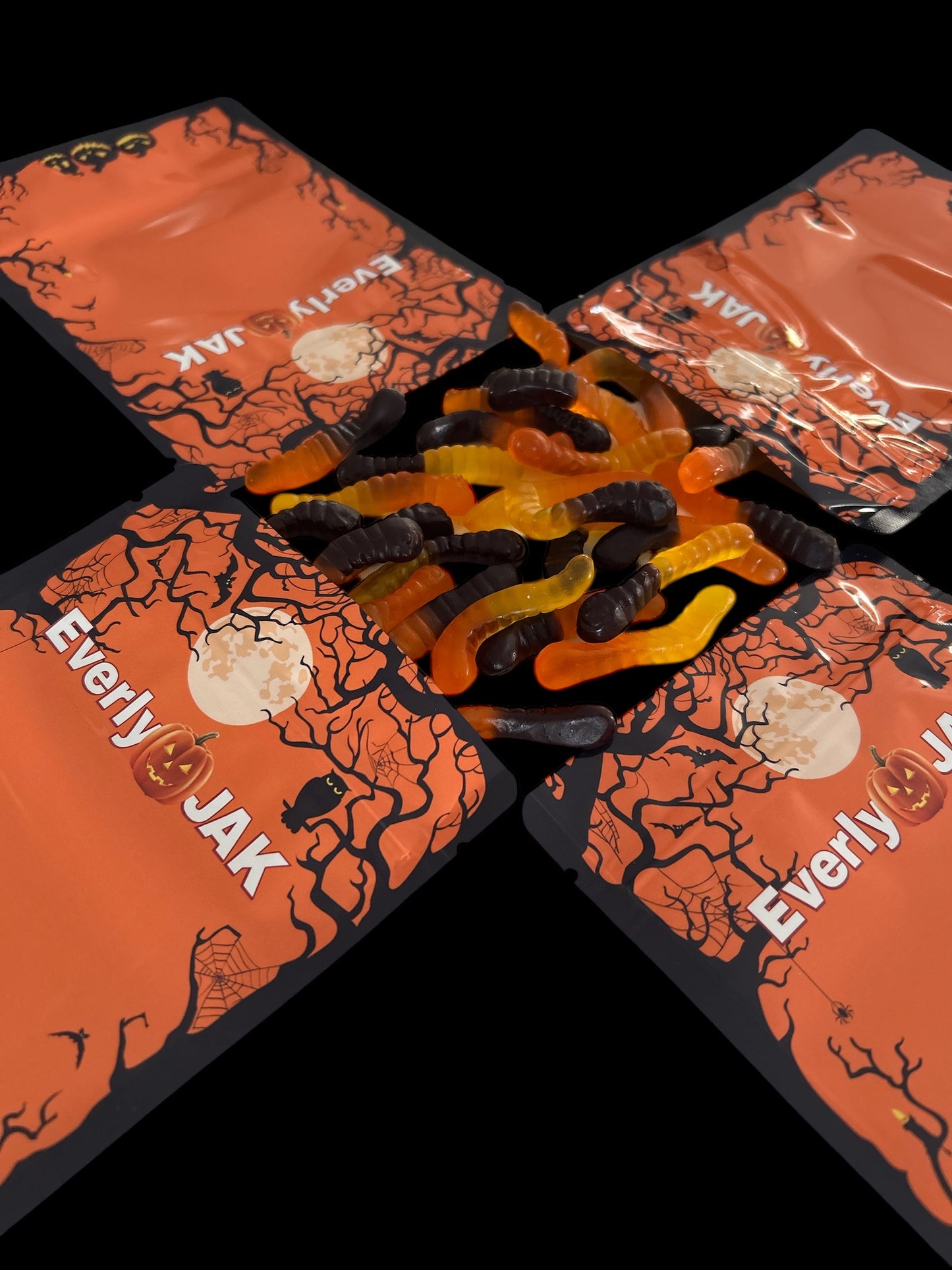 Halloween Mini Gummi Worms