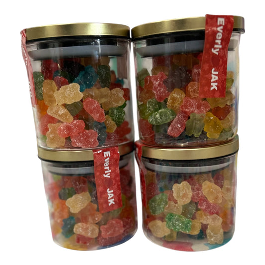 Christmas Gummi Bear Jar 400g