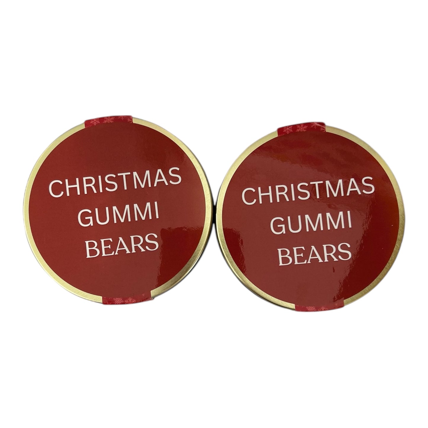 Christmas Gummi Bear Jar 400g