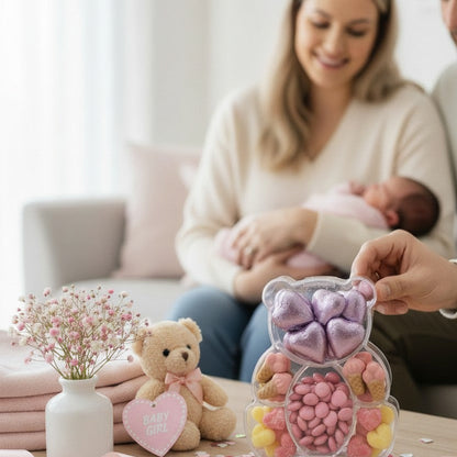 Oh Baby, Sweet Bear - Pink